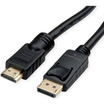 ROLINE 11.04.5776 Videokabel-Adapter 7,5 m HDMI Typ A (Standard) DisplayPort Schwarz (11.04.5776)