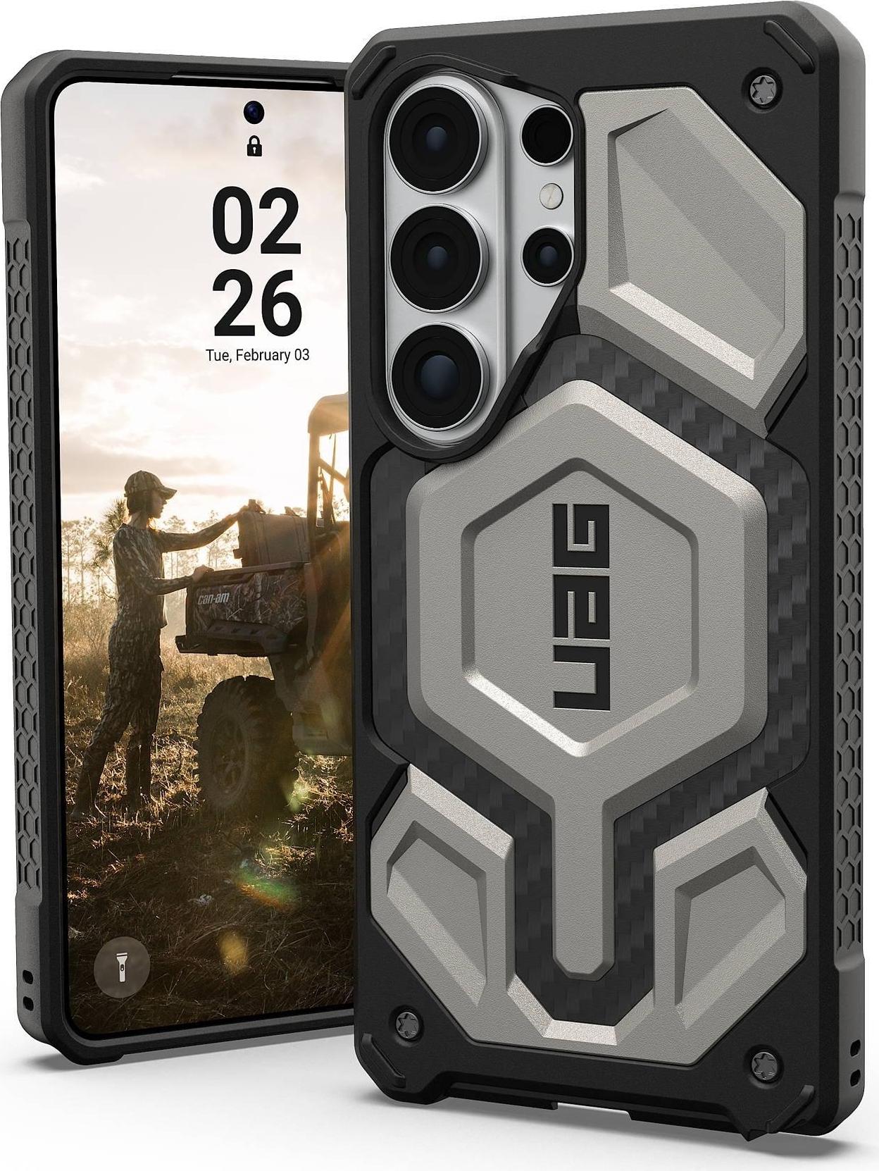 UAG Urban Armor Gear Monarch Pro Case mit Magnet-Modul | Samsung Galaxy S26 Ultra | titan | 214513113636 (214513113636)