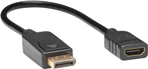 Tripp Lite P136-001 DisplayPort auf HDMI Video Adapter Video-Konverter (M/F) (P136-001)