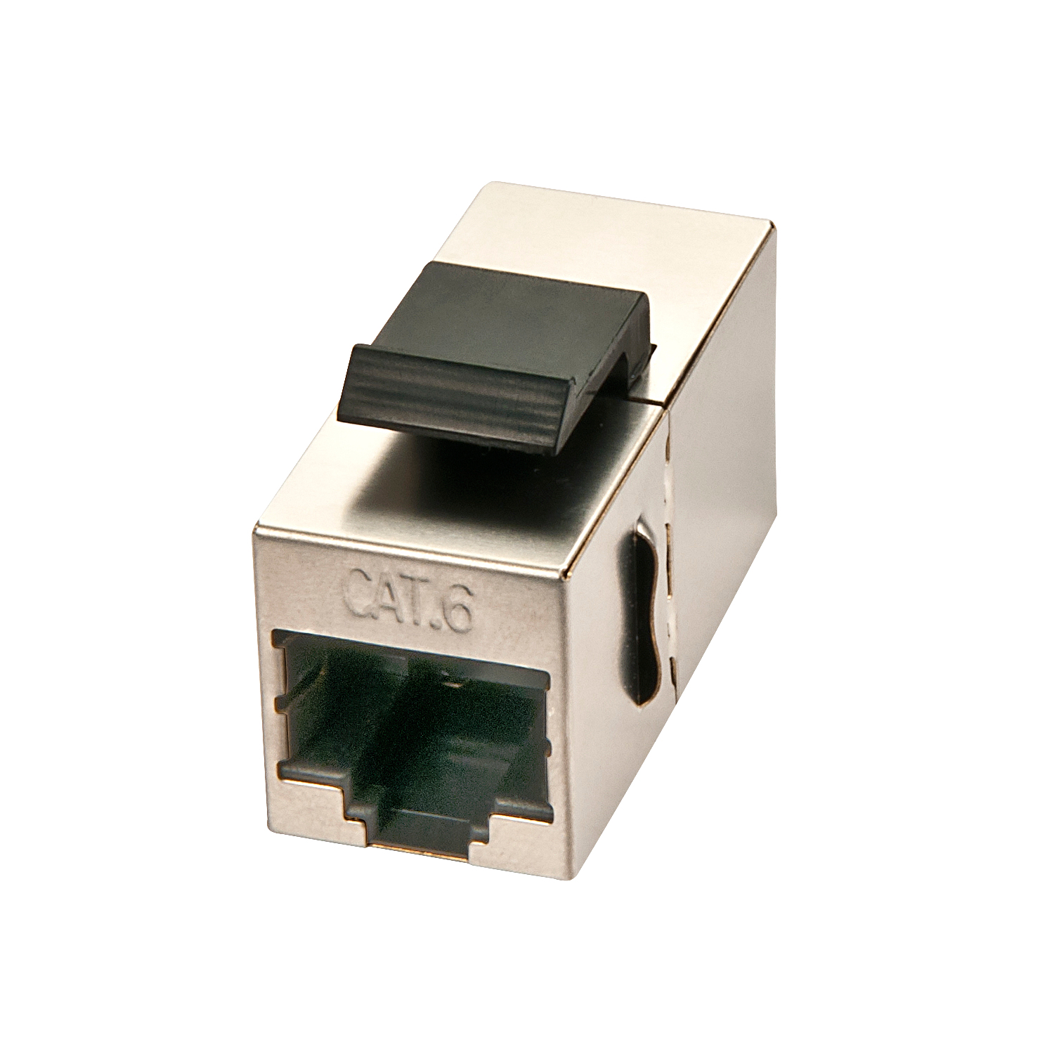 Lindy Classic Cat.6 STP RJ45 Doppelkupplung Keystone Silber