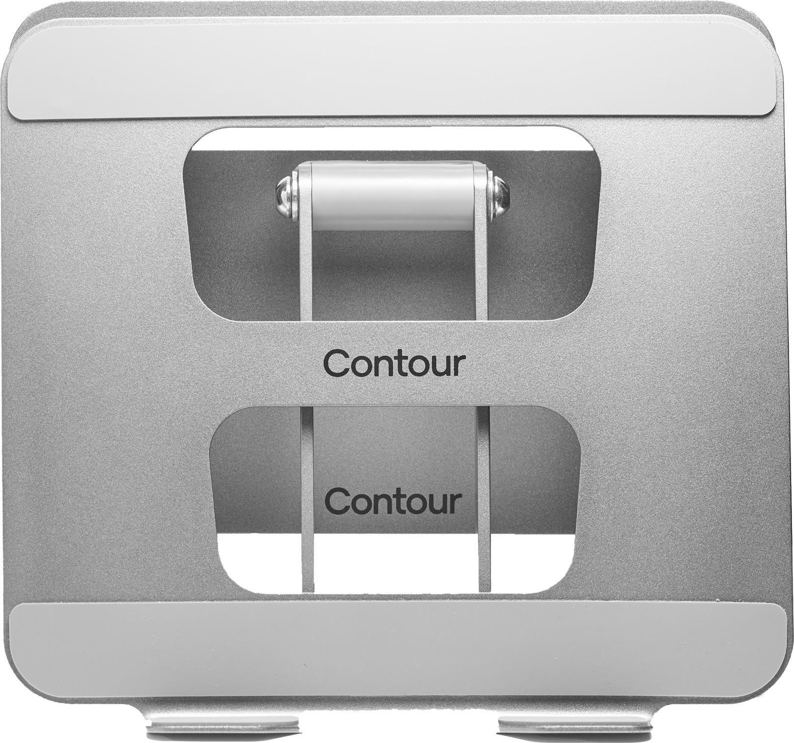 Contour Laptop Riser Stahl Notebook-Ständer Grau