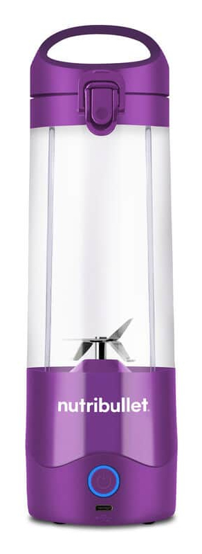 NutriBullet Portable NBP003PU Tragbarer Standmixer 475 ml Lila