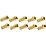 shiverpeaks ®-BASIC-S--F-Stecker 7,2, vergoldet, mit großer Mutter-VE10 (BS85010-10AG)