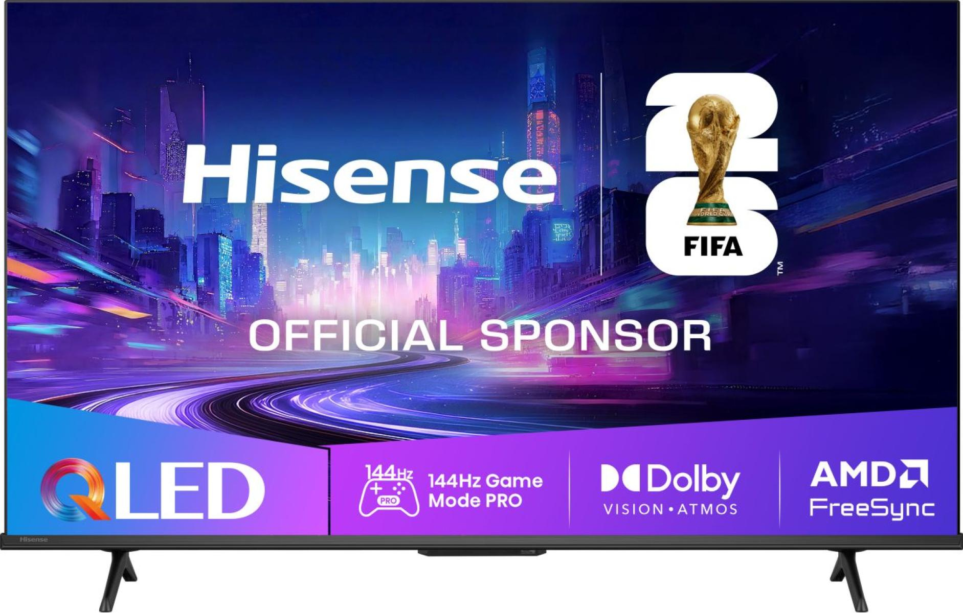 Hisense 43E7Q PRO QLED Smart-TV 43" 4K Ultra HD 144 Hz Schwarz