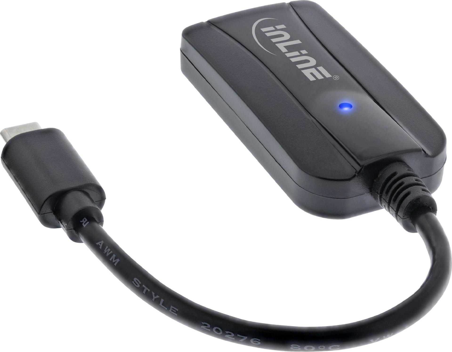 InLine 66772C Kartenleser USB 3.2 Gen 1 USB-C Schwarz