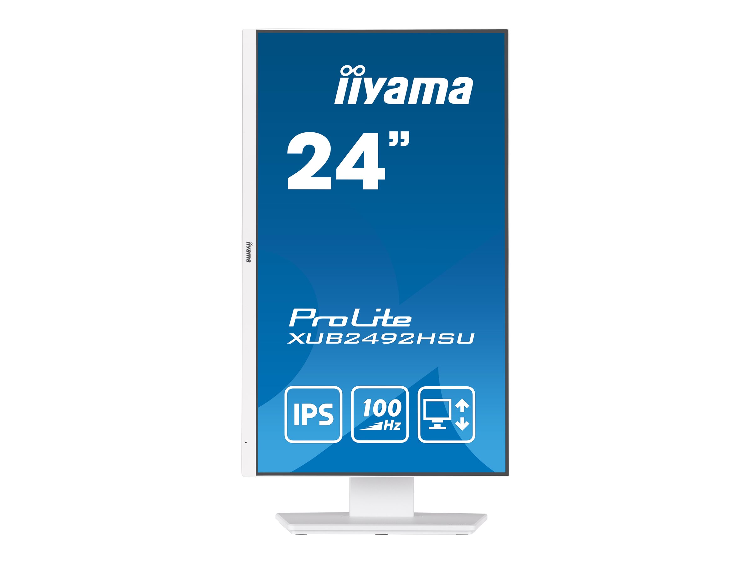 Iiyama ProLite XUB2492HSU-W6 23,8" Full HD IPS Monitor Weiß