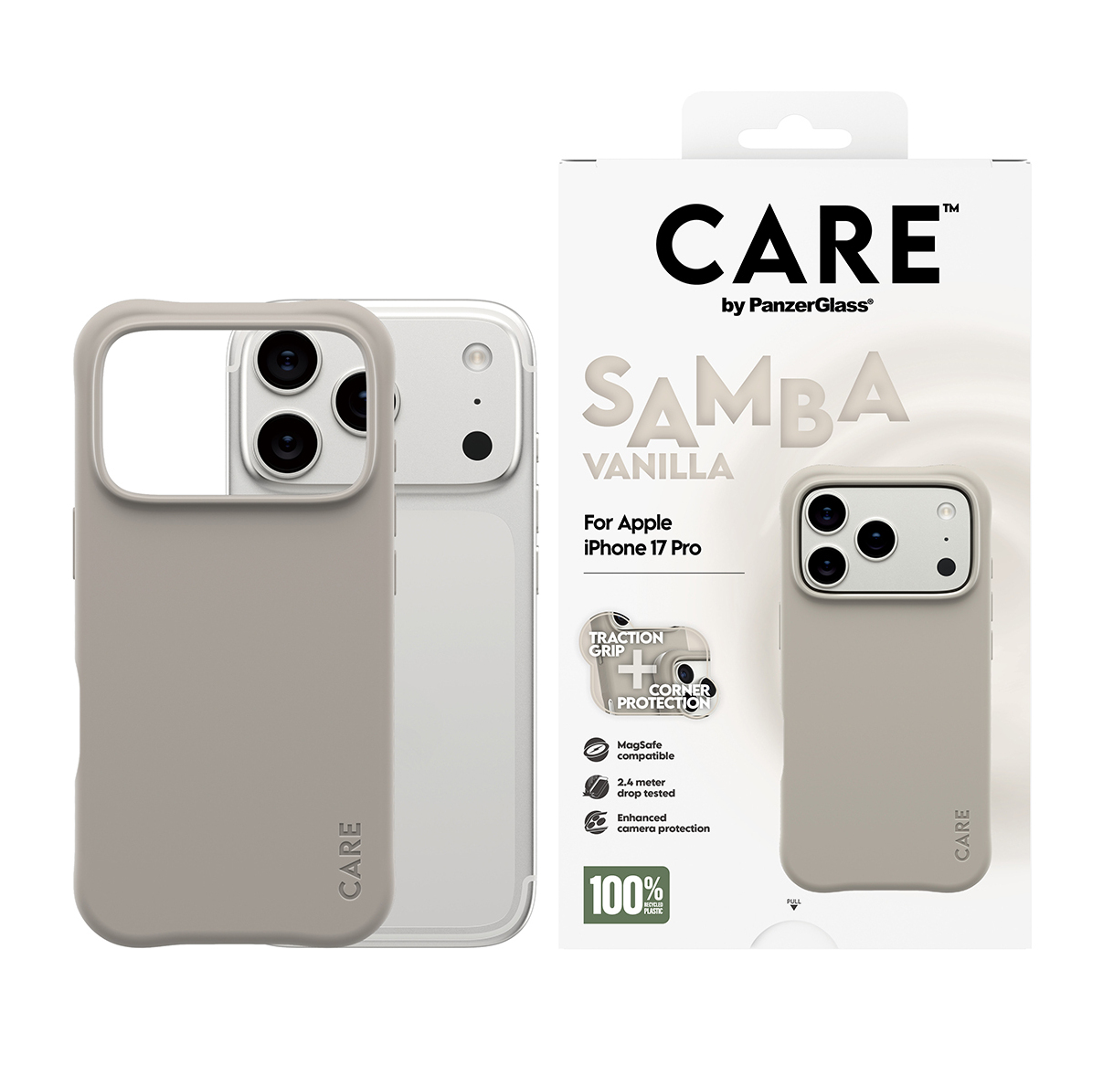 PanzerGlass SAFE. Camera Lens Protector Transparent iPhone 17 Pro / 17 Pro Max / 16 Pro / 16 Pro Max