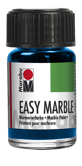 Marabu Easy Marble Marmorierfarbe 15 ml Azurblau