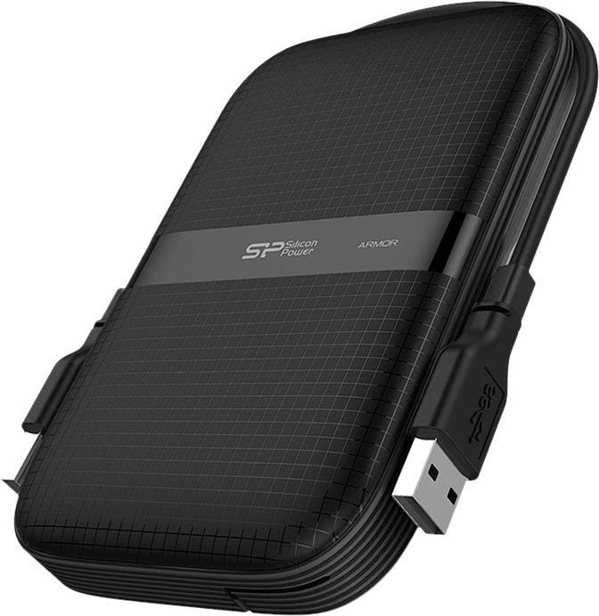 Silicon Power Armor A60 Externe Festplatte 4 TB 2,5" USB 3.2 Schwarz