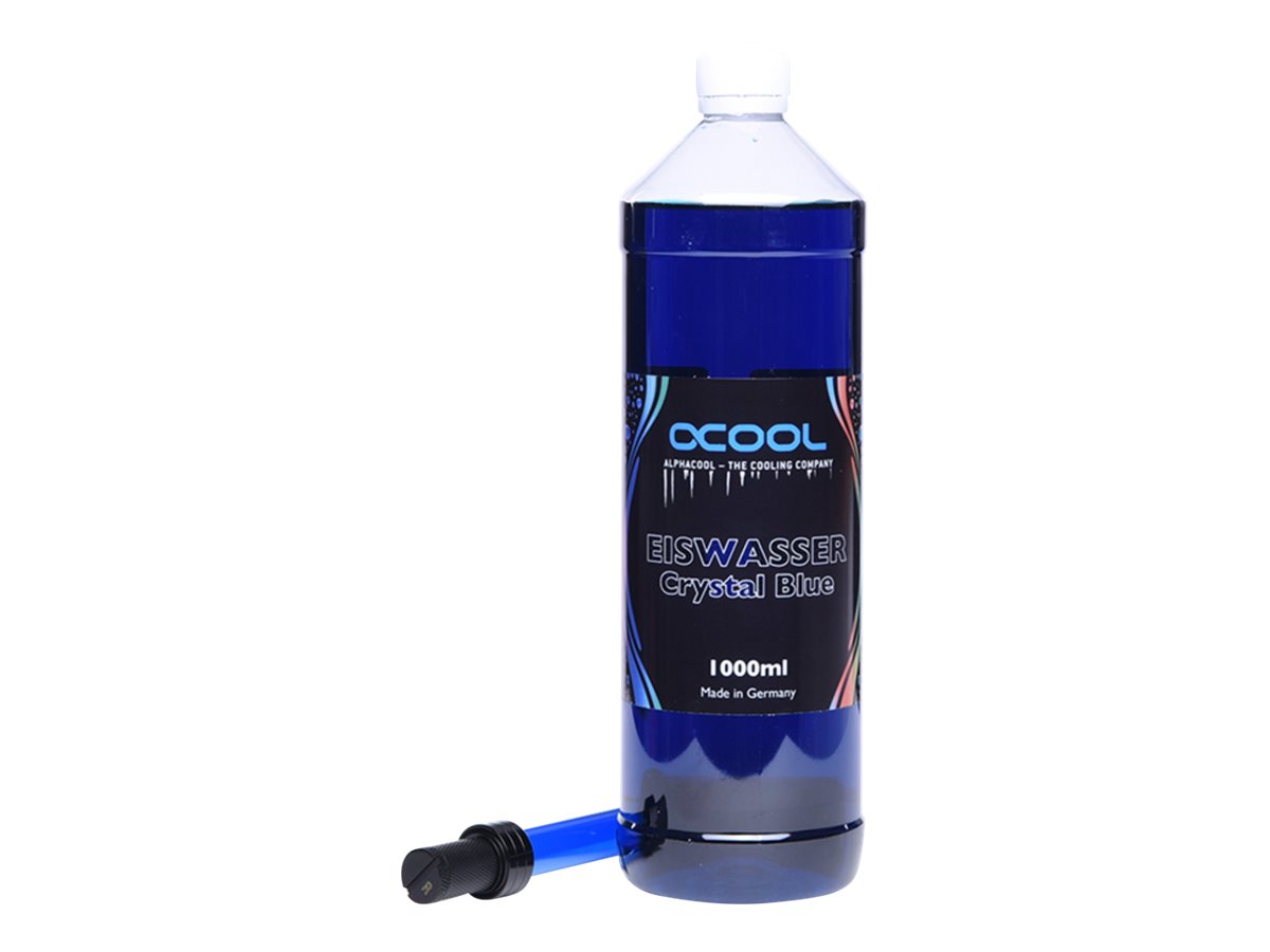 Alphacool Eiswasser Crystal bu 1000ml Kristallblau