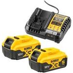 DEWALT DCB1104P2 18V 5.0Ah Akku Starter-Kit (DCB1104P2-QW)