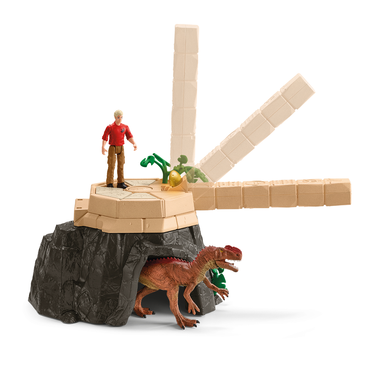 Schleich Dino Tempel-Eroberung Mega-Set 169 Teile Mehrfarbig