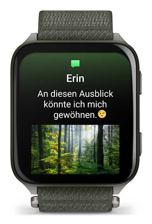 Garmin Venu X1 Sportuhr 2" AMOLED 32 GB Moosgrün