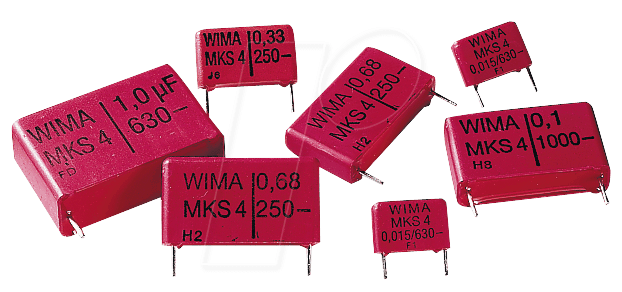 WIMA MKS4-100 1,5µ2 - Folienkondensator, 1,5µF, 100V, RM15 (MKS4D041504D00KSSD)