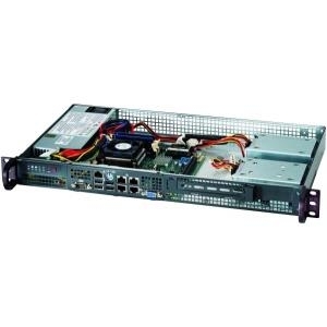 Super Micro Supermicro SC505 203B Rack einbaufähig 1U Mini ITX nicht Hot Swap fähig 200 Watt Schwarz (CSE 505 203B)  - Onlineshop JACOB Elektronik