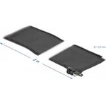 DeLOCK Woven Sleeve with zip fasterner heat-resistant (19219)