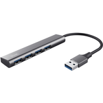 Trust Halyx USB 3.2 Gen 1 (3.1 Gen 1) Type-A 5 Mbit/s Schwarz - Grau (24947)