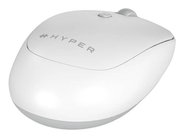Targus HyperSpace Next Kabellose Maus Bluetooth 5.0 2400 DPI Weiß, Space-grau