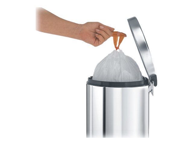 Brabantia Size B Mülleimerbeutel 5 l 20 Stück Weiß