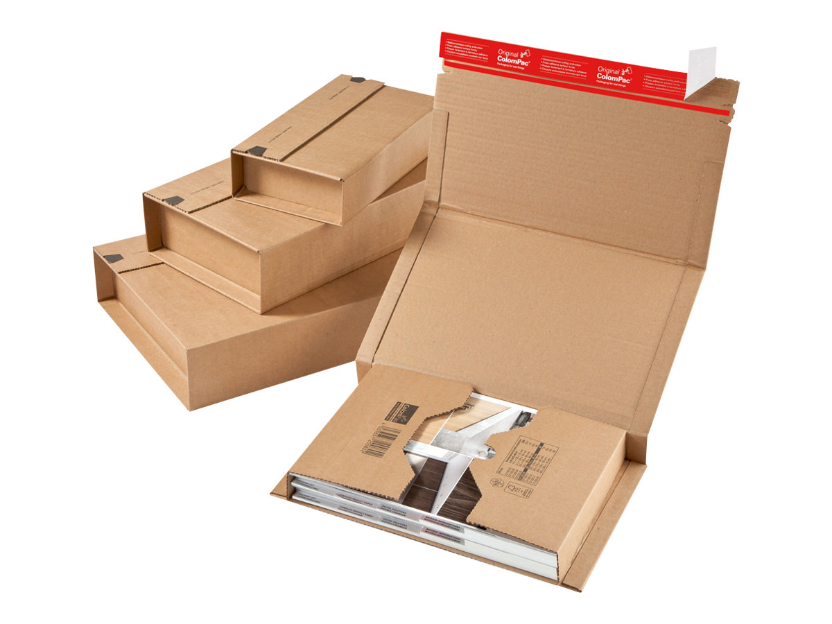ColomPac CP 020.06 Versandkarton 270 x 190 x 80 mm Braun
