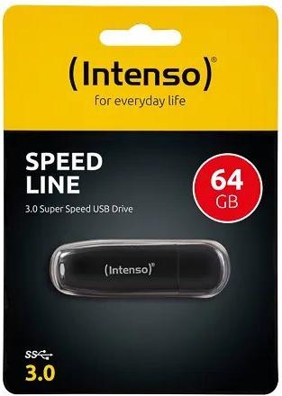 Intenso Speed Line 64 GB USB 3.0 Schwarz