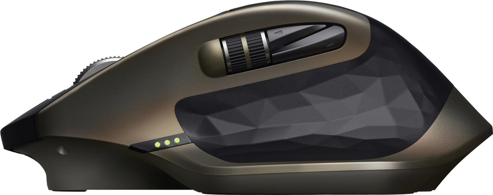 Logitech MX Master Kabellose Maus Bluetooth 2,4 GHz Meteorit