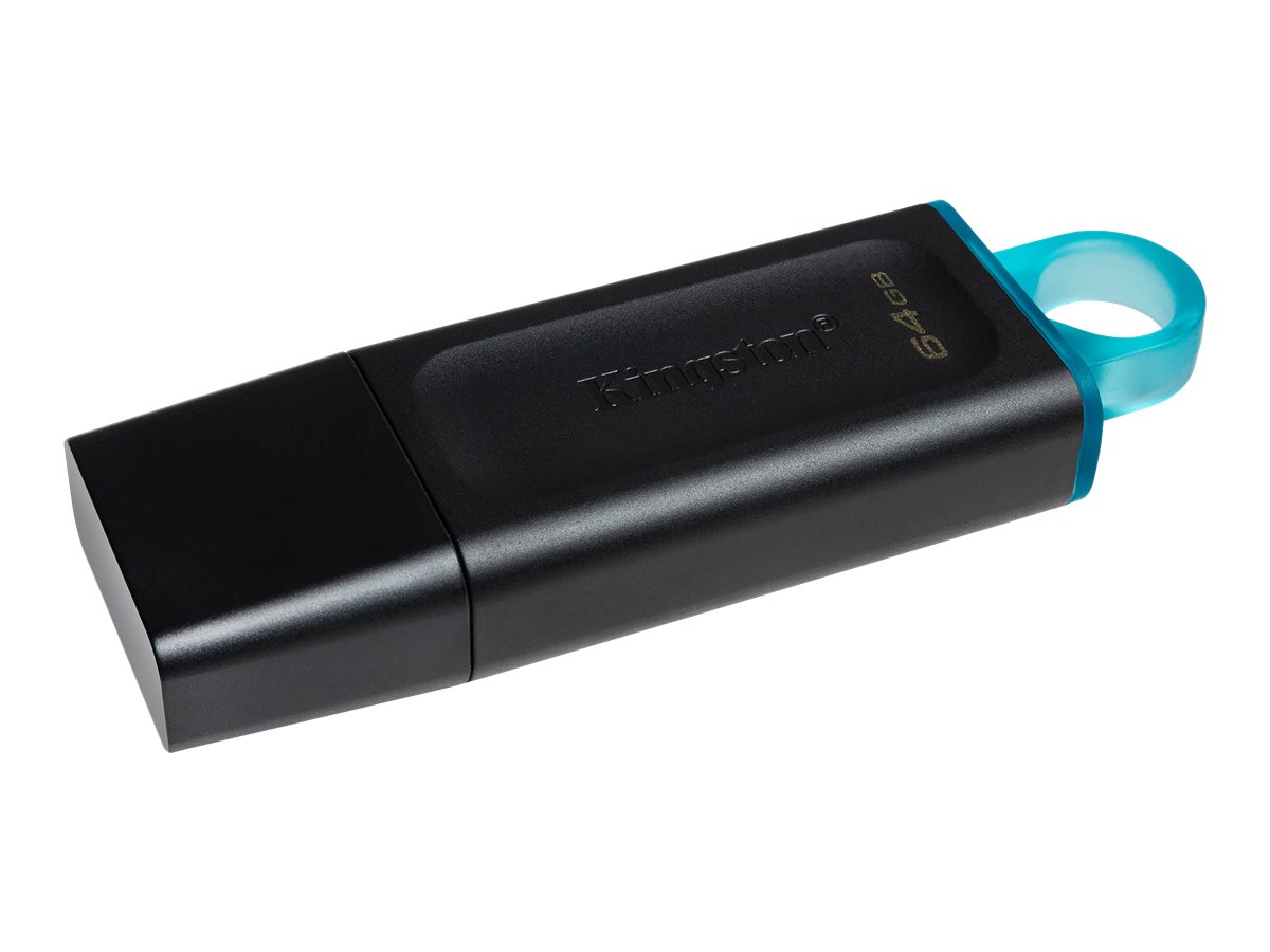 Kingston DataTraveler Exodia 64 GB USB 3.2 Gen 1 Schwarz, Türkis