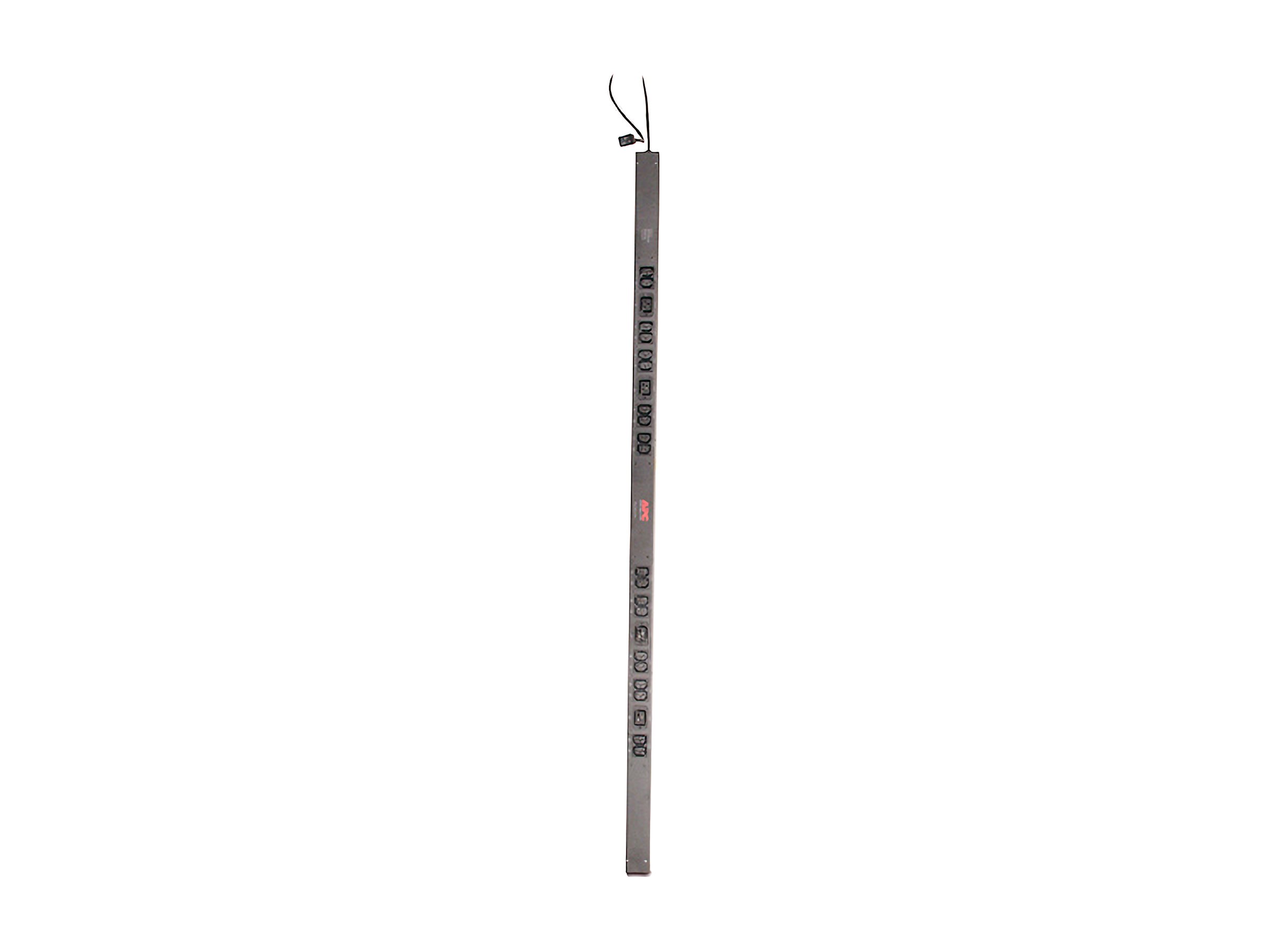 APC Basic Rack-Mount PDU AP7552 – 3680 W, 230 V, 24x IEC (20x C13, 4x C19), Zero-U, Schwarz