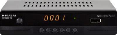 Megasat HD 6000 DS Kabel Full-HD Schwarz TV Set-Top-Box (0201123)