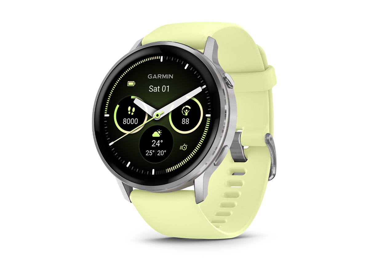 Garmin Venu 4 Smartwatch 45 mm AMOLED 1,4" 8 GB Silber