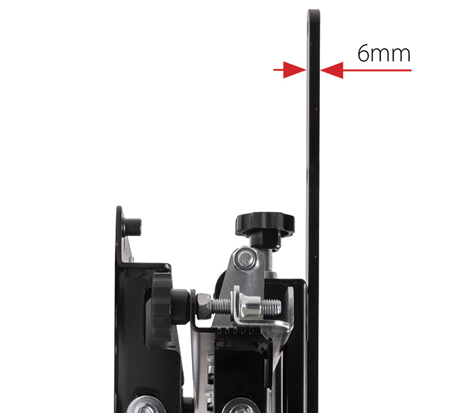 B-TECH BT7565/B V2 VESA-Adapter 200/400 auf 900 mm Schwarz