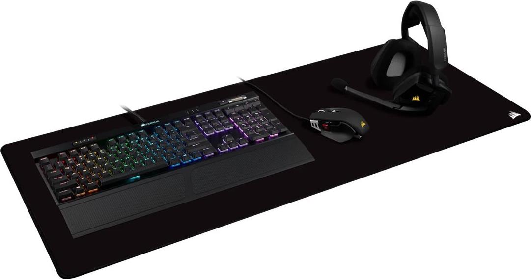 CORSAIR Gaming MM350 PRO Premium Extended XL Gaming-Mauspad 930 x 400 x 4 mm Schwarz
