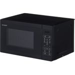 Sharp YC-MS02E-B Mikrowelle Arbeitsplatte Solo-Mikrowelle 20 l 800 W Schwarz (YC-MS02E-B)