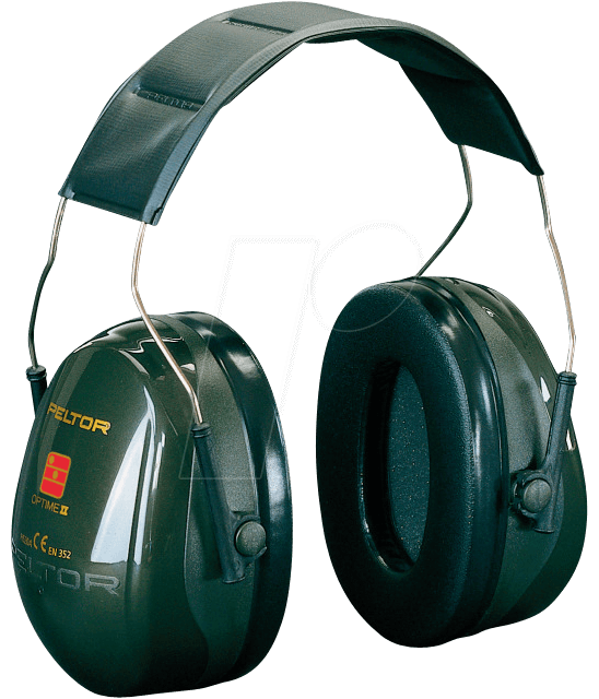 3M Deutschland Kapselgehörschutz grün,Kopfb.,SNR=31dB H520A-407-GQ Dämpfung 31dB, Verstellbar, Gewicht 270g, Kopfbügel-Gehörschützer für stark lärmbelastete Umgebungen entwickelt, dämpft Optime II auch extrem niedrige Frequenzen (XH001650627)