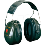 3M Deutschland Kapselgehörschutz grün,Kopfb.,SNR=31dB H520A-407-GQ Dämpfung 31dB, Verstellbar, Gewicht 270g, Kopfbügel-Gehörschützer für stark lärmbelastete Umgebungen entwickelt, dämpft Optime II auch extrem niedrige Frequenzen (XH001650627)
