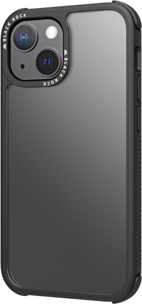 BLACK ROCK Cover Robust Transparent für Apple iPhone 13 mini, Schwarz (00217001)