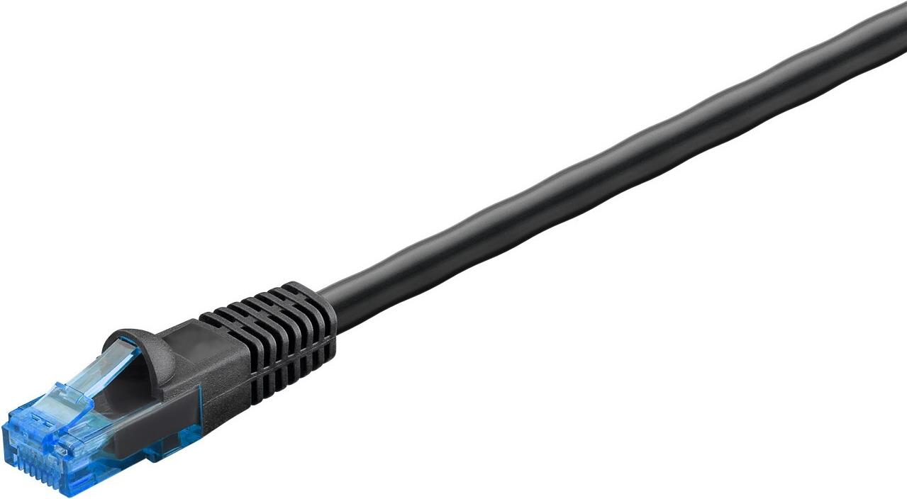 Goobay CAT 6 Outdoor-Patchkabel U/UTP 40 m Schwarz