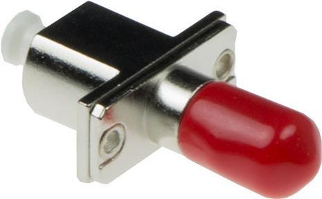 ACT Fiber optic LC-ST simplex adapter. Connectors: LC/ST Adapter lc-st simpl. all fl mt (EA1040)