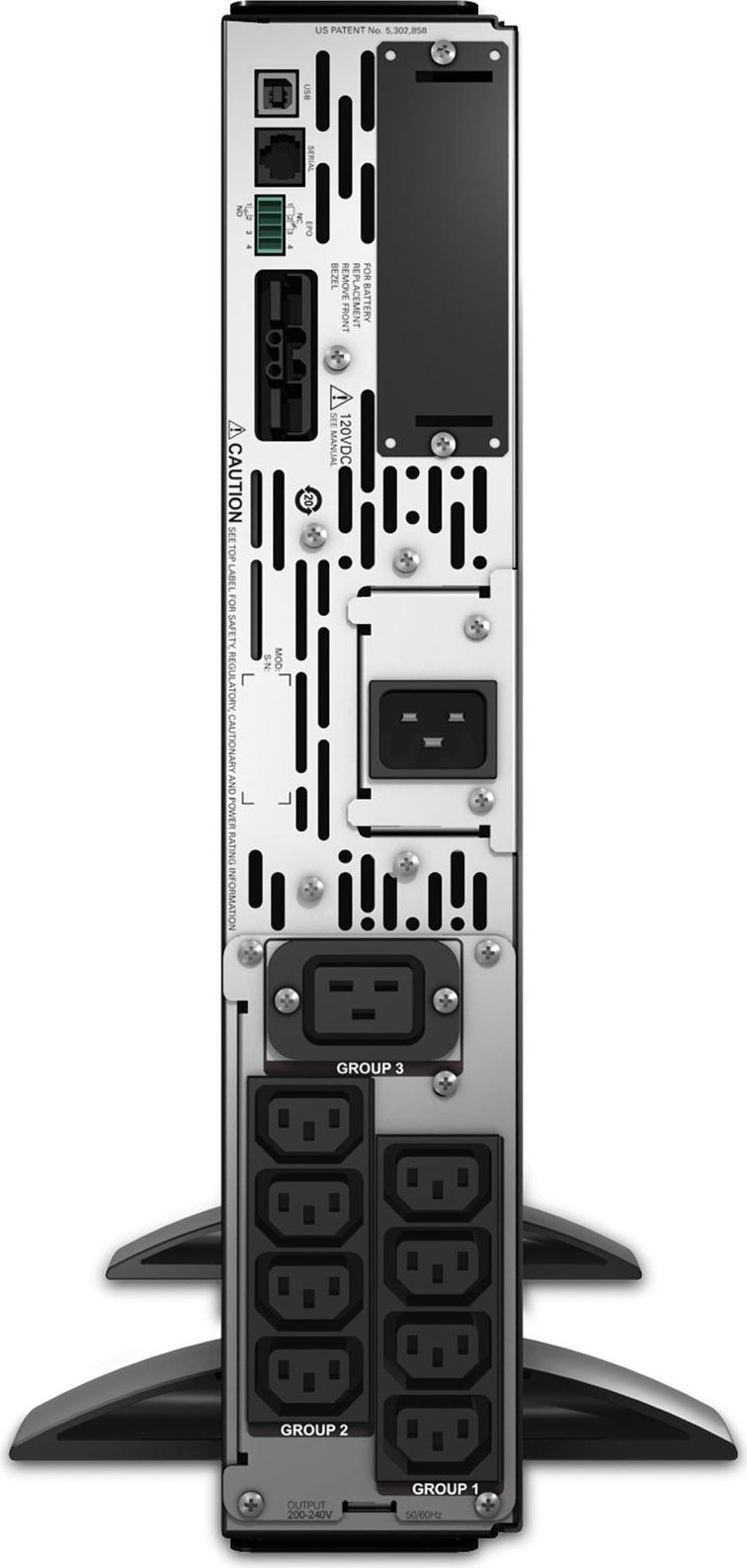 APC Smart-UPS X 2200 Rack/Tower LCD 2200 VA 1980 W Schwarz