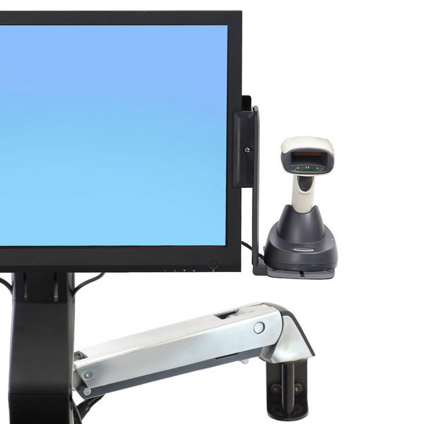 Ergotron Scanner Shelf, VESA Attach – Regal für Barcodescanner – Schwarz
