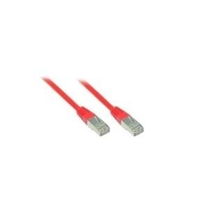 Patchkabel, Cat. 5e, SF/UTP, rot, 1m, Good Connections® (855R-010)