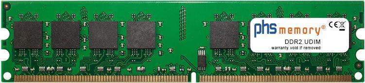 PHS-memory 2GB RAM Speicher für HP Compaq dc5100 MT (Micro Tower) DDR2 UDIMM 533MHz (SP279087)