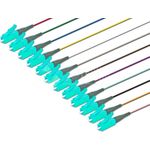 Lightwin PIG 50 LC-12 2.0 OM3 Glasfaserkabel 2 m Mehrfarbig (PIG 50 LC-12 2.0 OM3)