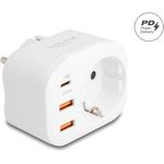 Delock Schutzkontakt-Steckdose mit USB PD Ladegerät 20 W (11498)