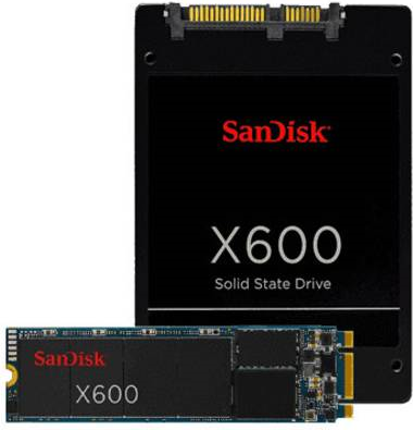 SanDisk X600 SSD verschlüsselt (SD9TB8W-128G-1122)