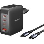 Intenso USB Charger, 140 Watt Leistung, geeignet für Handys/Smartphones, Stecker-Ladegerät, Qualcomm (7814010)
