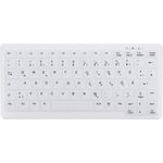 CHERRY AK-C4110 Tastatur RF Wireless AZERTY Französisch Weiß (AK-C4110F-FU1-W/FR)