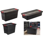 keeeper 1083082600000 Aufbewahrungsbox Rechteckig Polypropylen (PP) Schwarz - Rot (1083082600000)