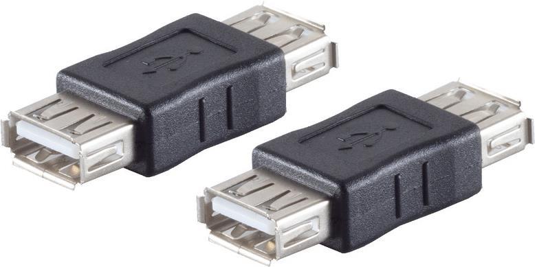 shiverpeaks BASIC-S USB Adapter USB-A Kupplung - USB-A Kupplung, im Polybeutel mit Euro- (BS77041)