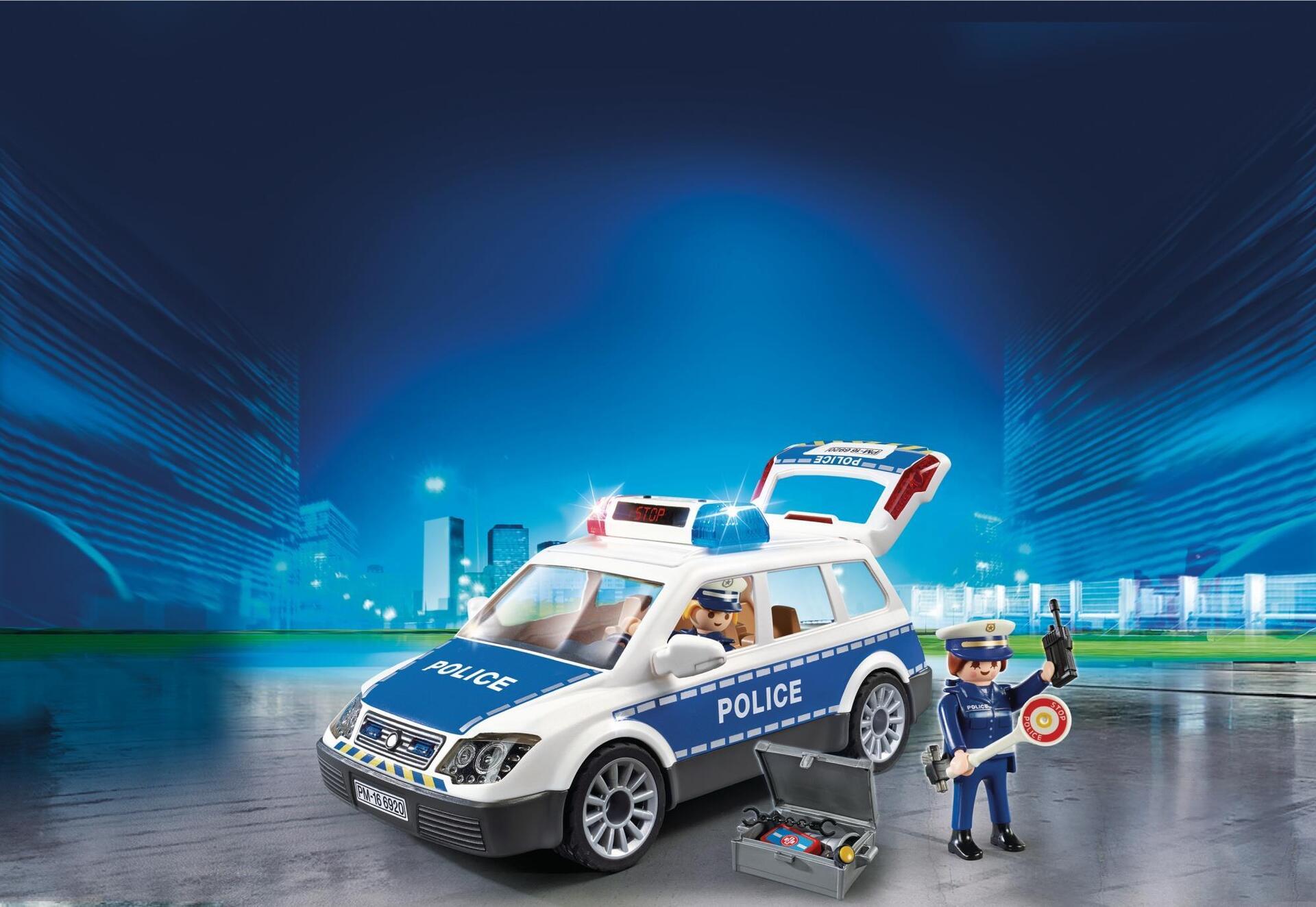 Playmobil Squad Car with Lights and Sound (6920)